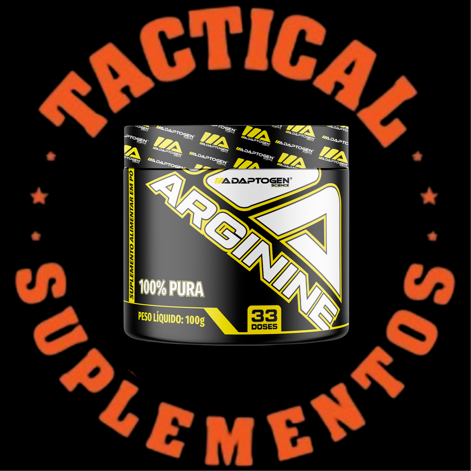 ARGININA EM PÓ ADAPTOGEN 100G