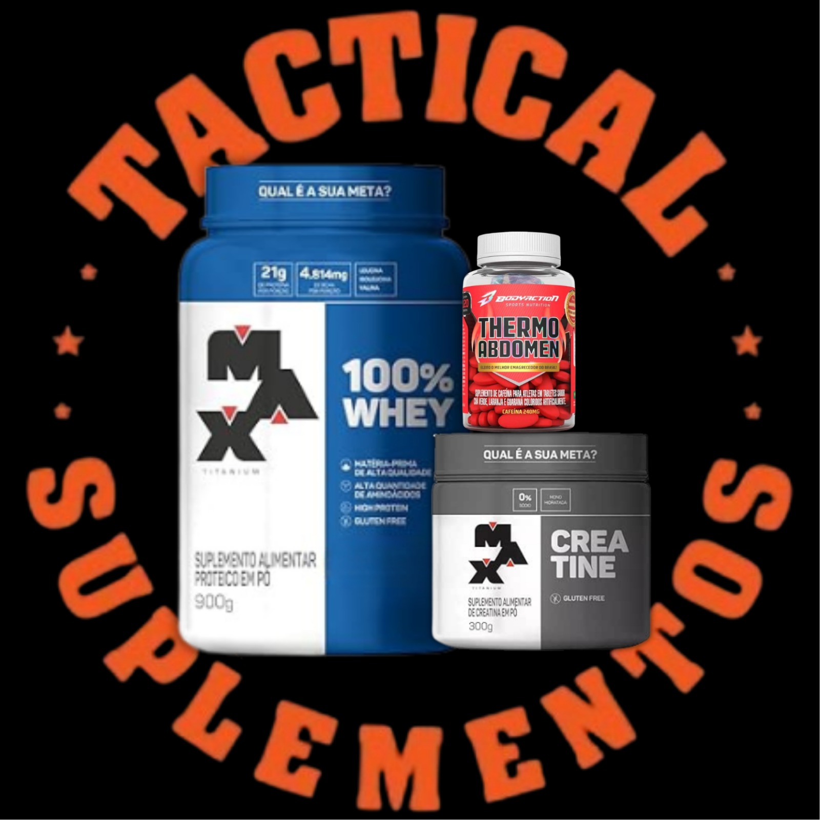 KIT EMAGRECIMENTO MAX E BODYACTION