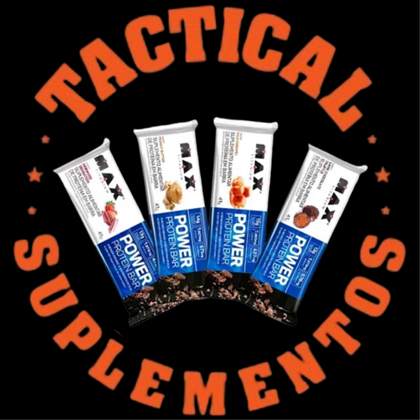 POWER PROTEIN BAR MAX TITANIUM 90G