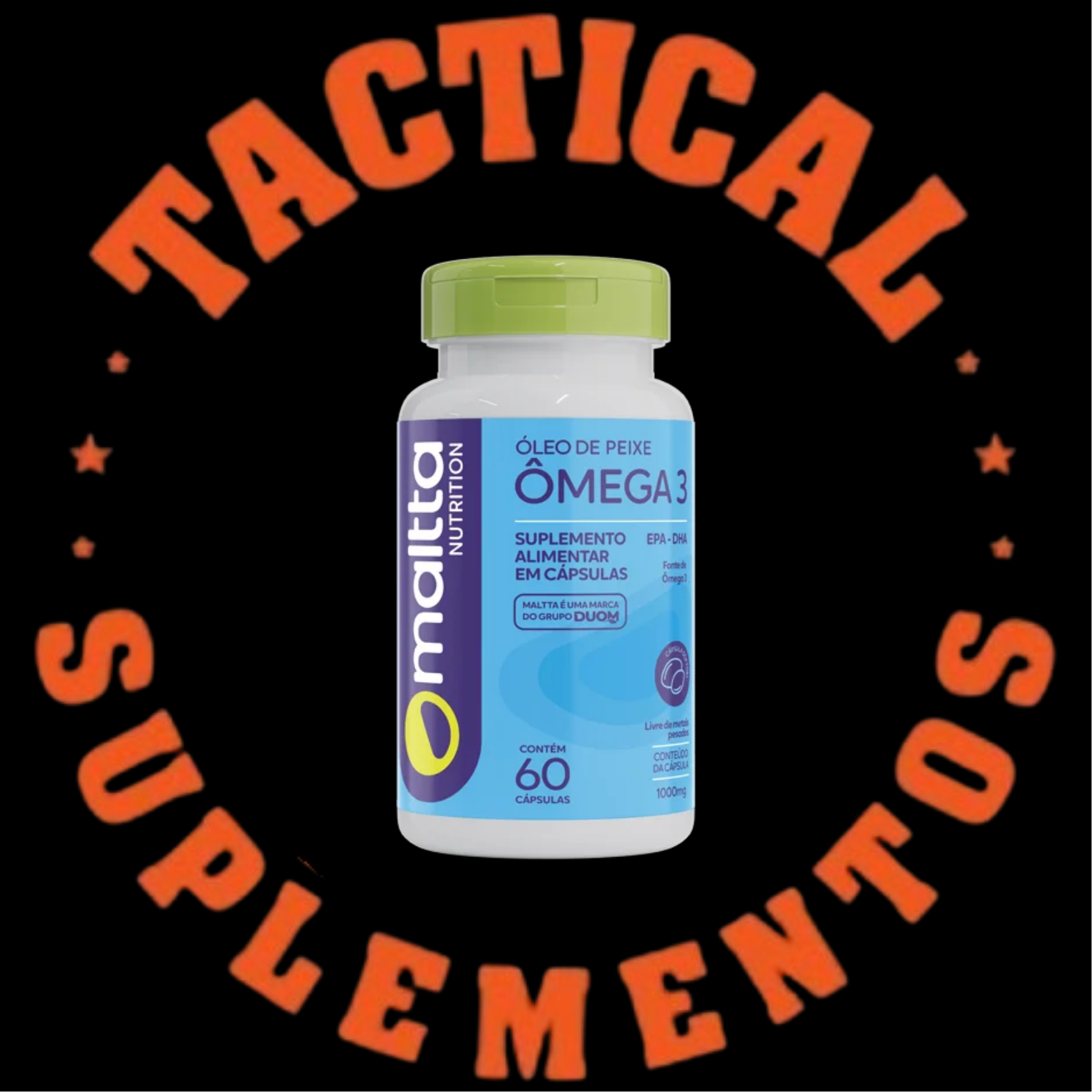 ÔMEGA 3 MALTTA NUTRITION 60 CÁPSULAS