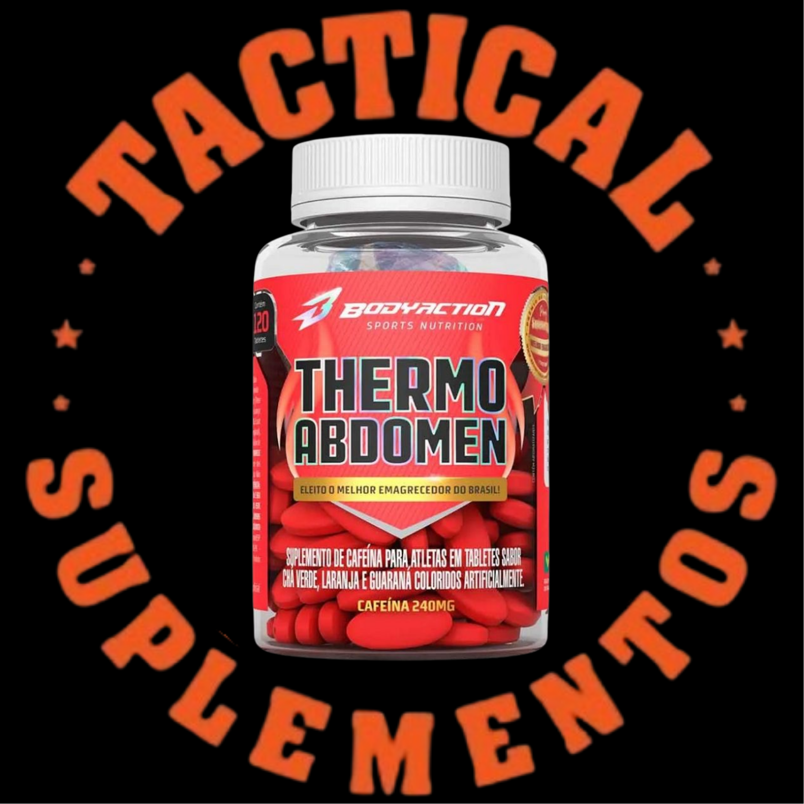 TERMOGENICO THERMOABDOMEN BODYACTION 120 CÁPSULAS