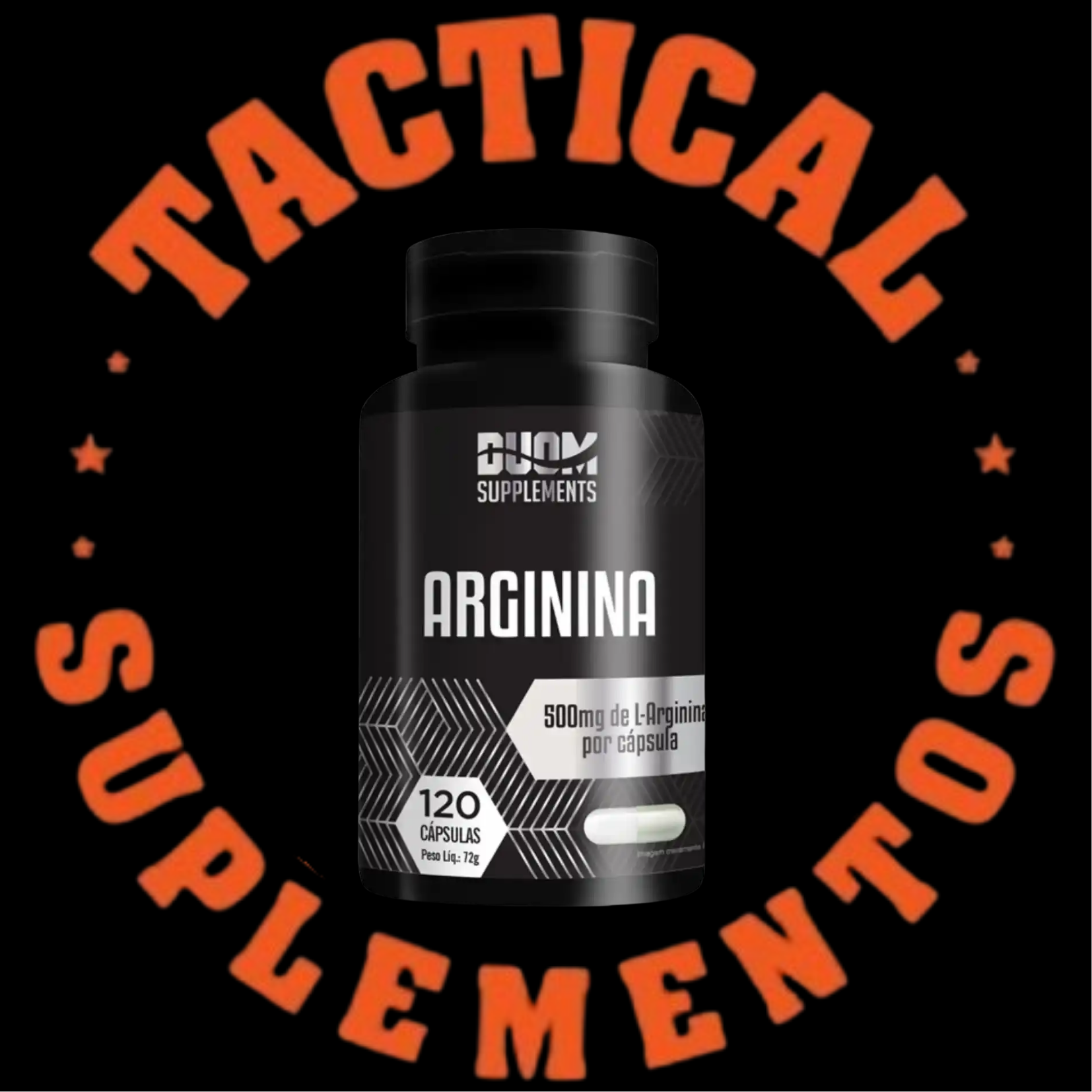 ARGININA DUOM SUPPLEMENTS 120 CÁPSULAS