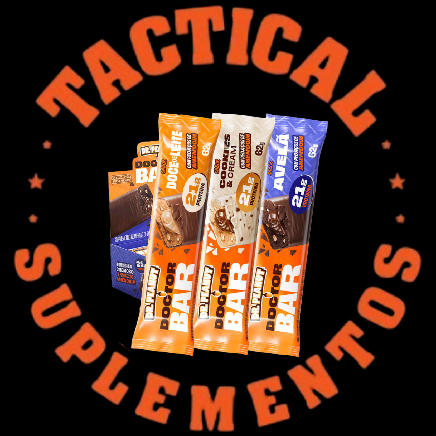 DOCTOR BAR DR.PEANUT 21G