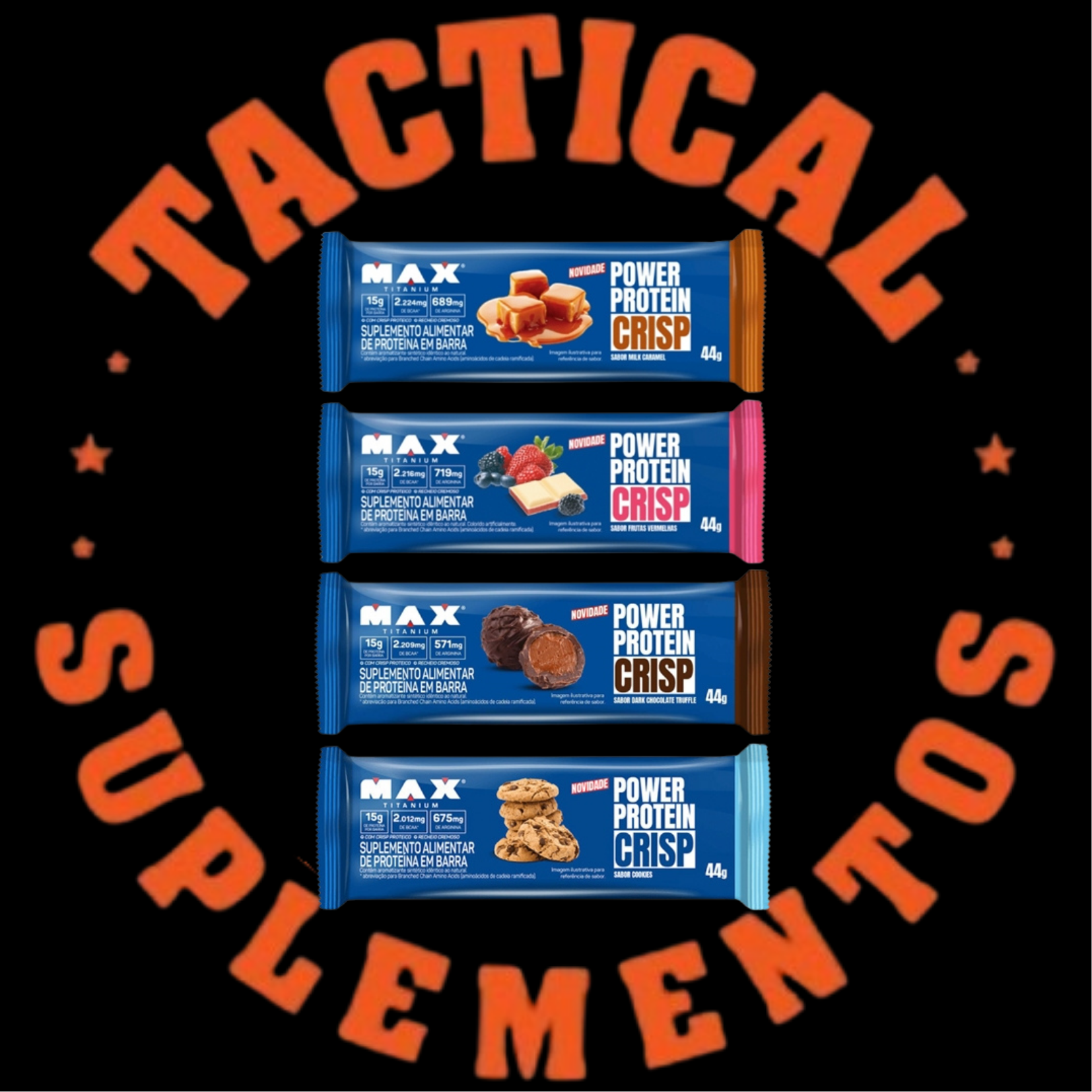 POWER PROTEIN CRISP MAX TITANIUM 44G