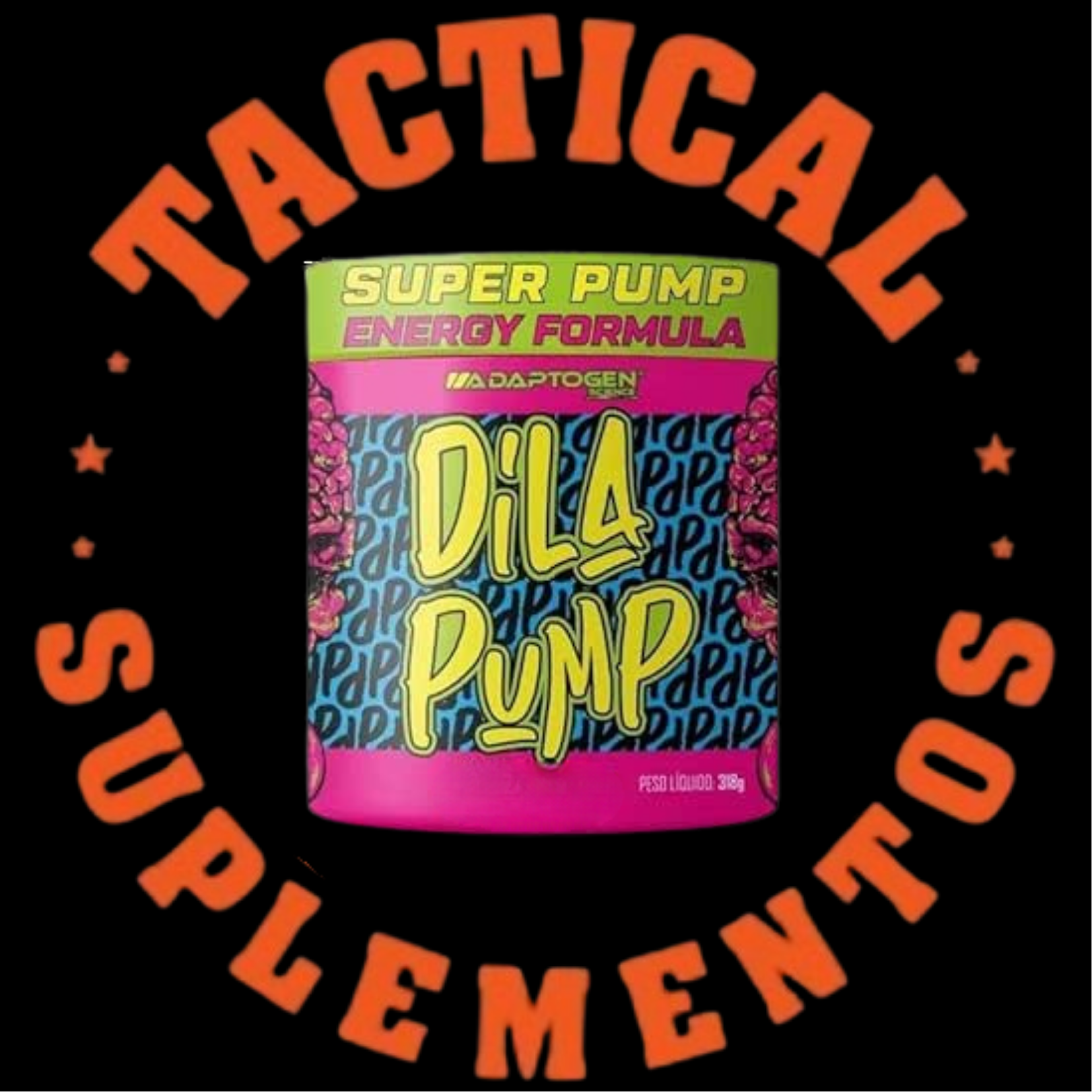 PRE TREINO DILA PUMP ADAPTOGEN 318G