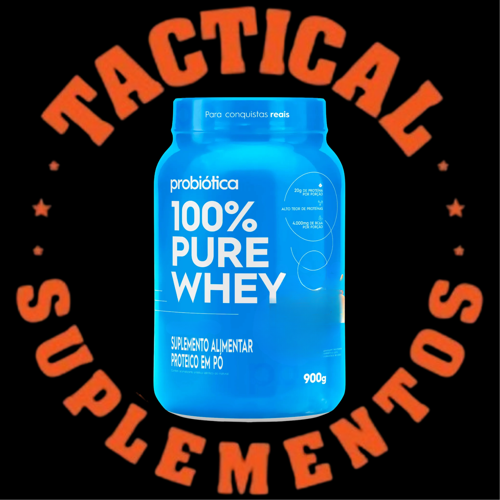 WHEY PROTEIN PROBIOTICA 900G CONCENTRADO