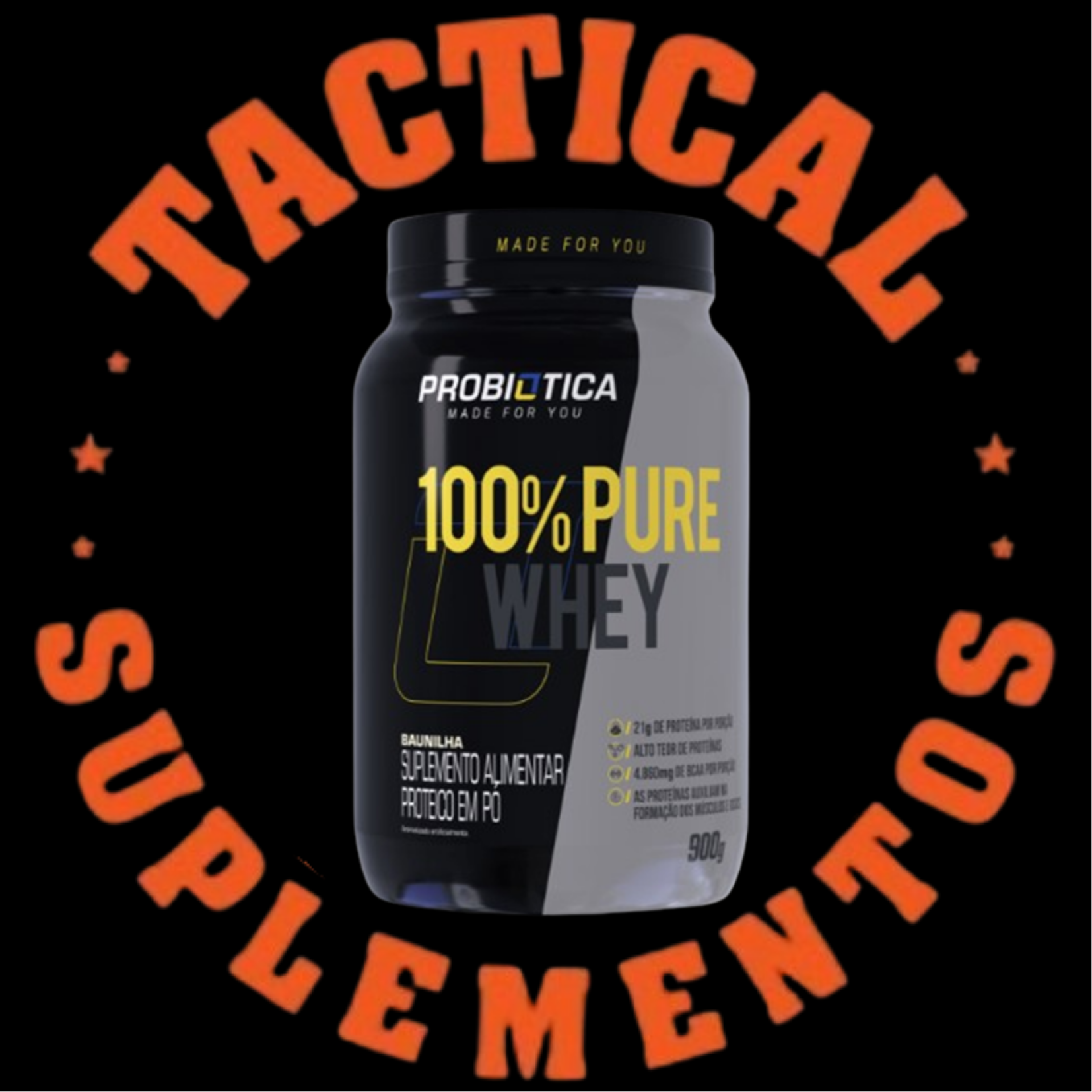 WHEY PROTEIN PROBIOTICA 900G CONCENTRADO