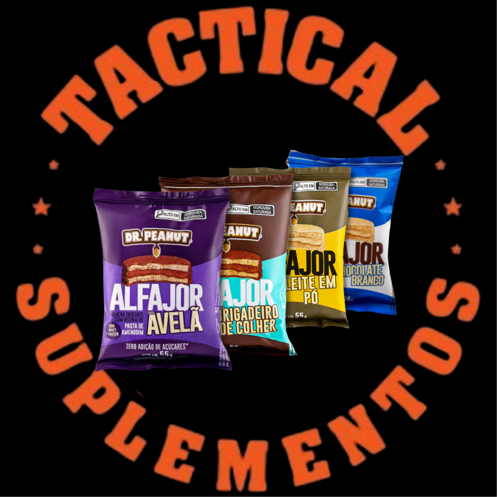 ALFAJOR DR.PEANUT 55G