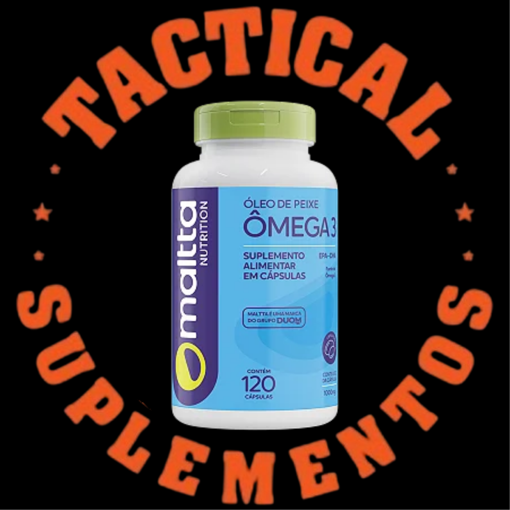 ÔMEGA 3 MALTTA NUTRITION 120 CÁPSULAS