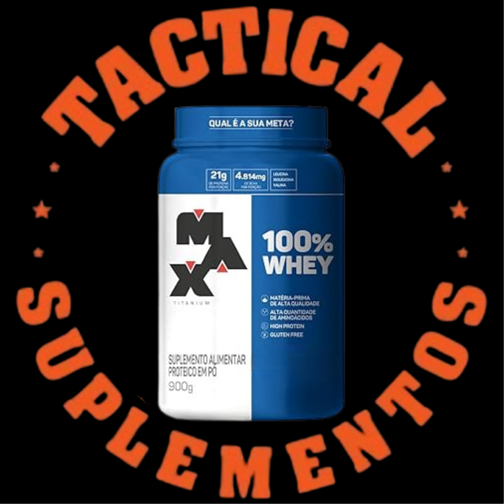WHEY PROTEIN MAX TITANIUM 900G CONCENTRADO